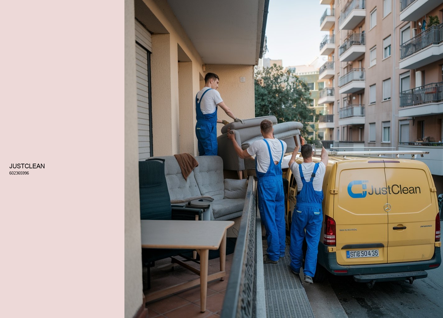 Situaciones ideales para un vaciado sin coste con JustClean
