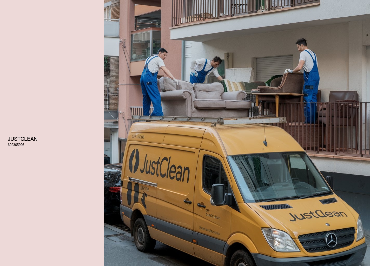 Detalles del proceso de vaciado gratuito en JustClean